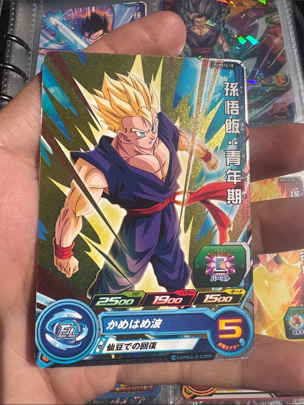 Dragon Ball card in perfect condition